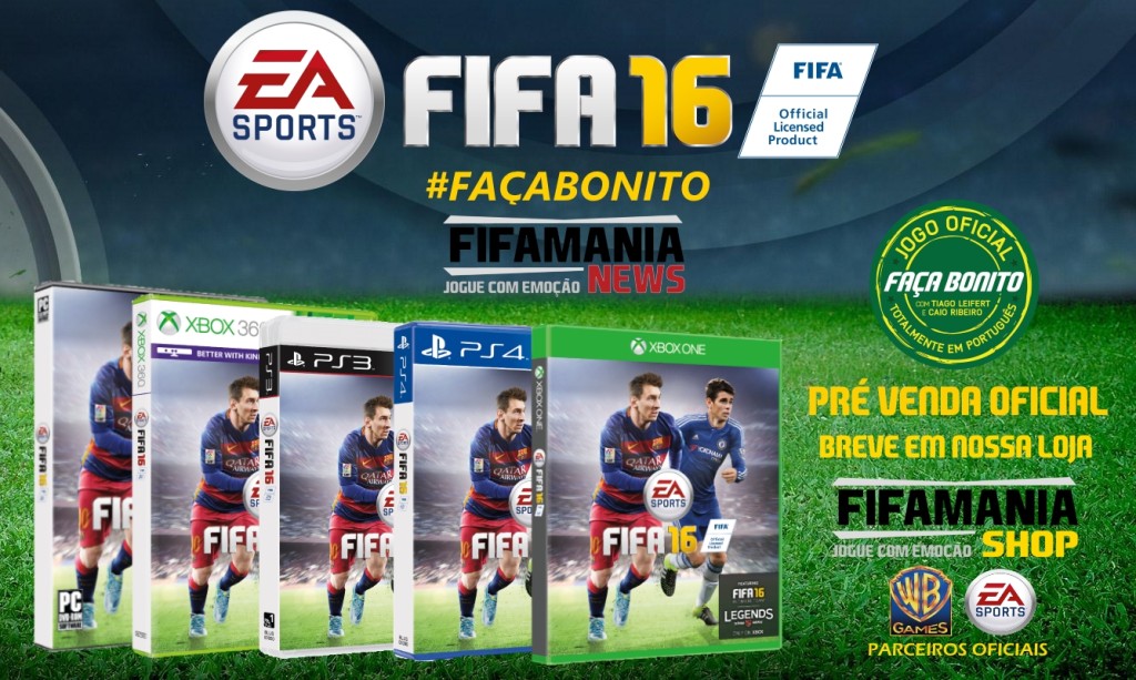 FIFA 16 pré venda