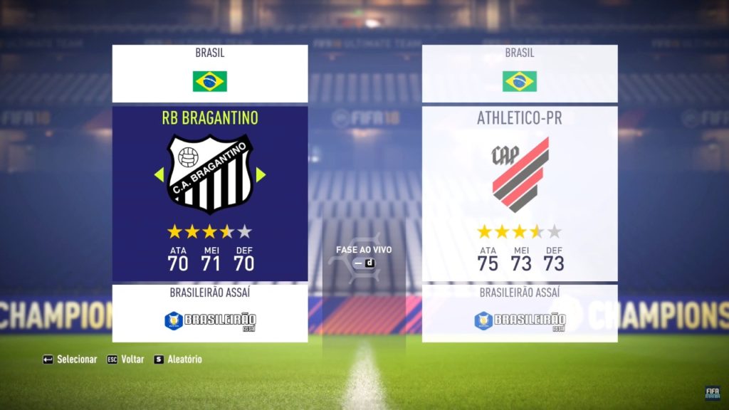 FIFA 18 PATCH TIMES BRASILEIROS / ELENCOS 100% ATUALIZADOS