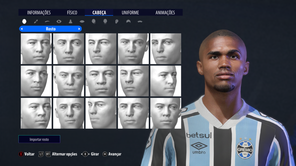 PATCH PES 2017 ATUALIZADO TEMPORADA 2023 COM FACES E UNIFORMES