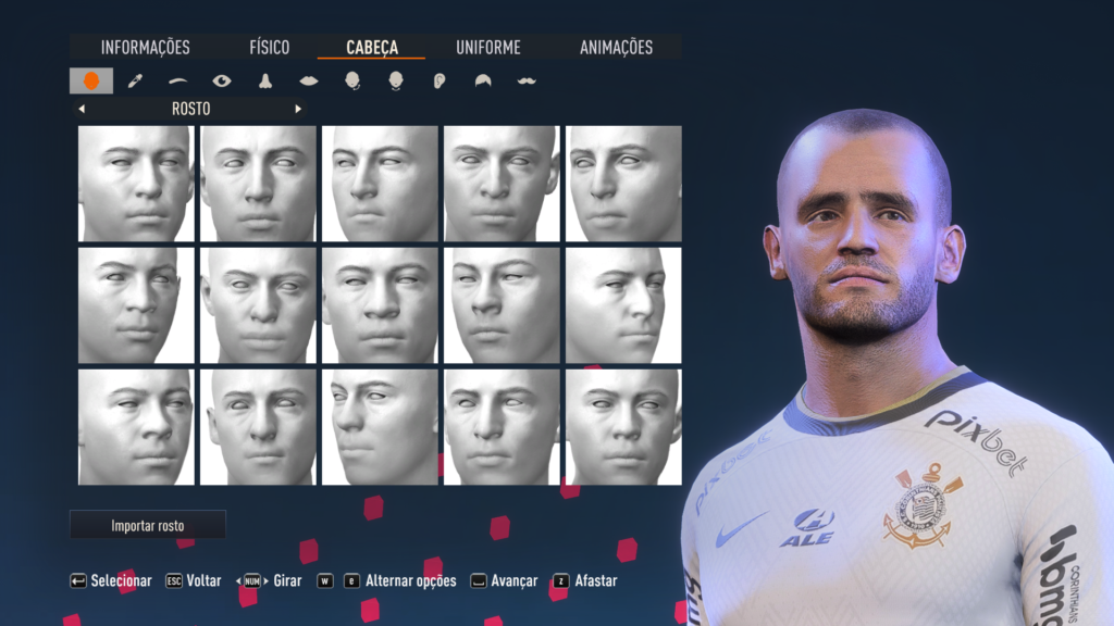 PATCH PES 2017 ATUALIZADO TEMPORADA 24 COM FACES E UNIFORMES,  TRANSFERÊNCIAS